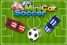 Mini Car Soccer Two Player Games
